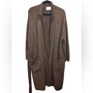 OAK + FORT Brown Women's Cardigan